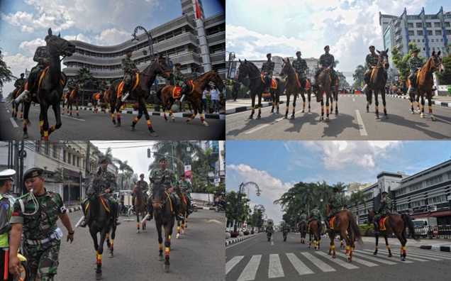 Pasukan Berkuda di KAA