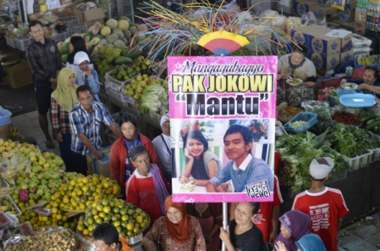 Warga Solo Sambut Antusias Rencana Pernikahan Putra Jokowi