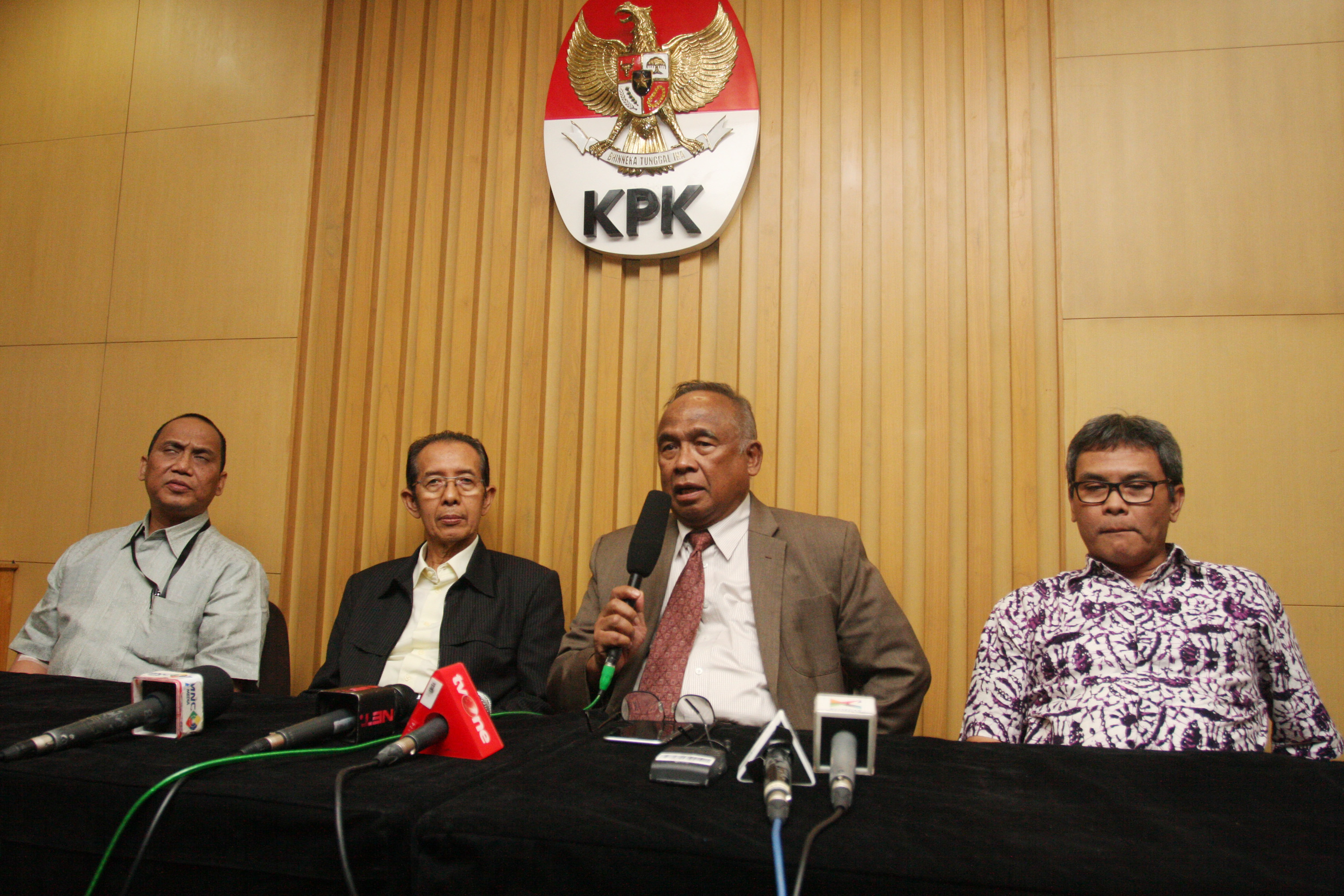 Sambangi Mabes Polri, Pimpinan KPK Dikawal Ketat