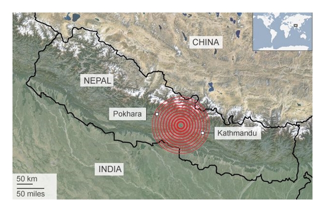 700 Jiwa Lebih jadi Korban Gempa Nepal