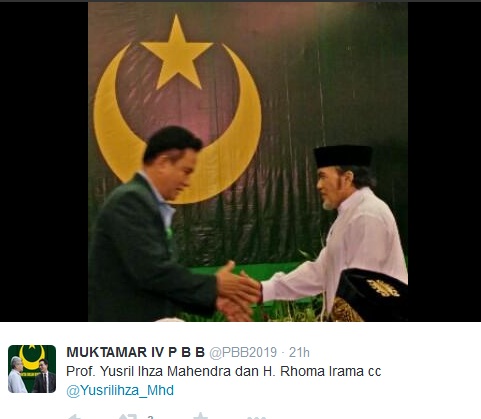Jadi Kutu Loncat, Rhoma Dinilai Tidak Layak Pimpin PBB