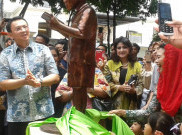 Resmikan Patung Gus Dur Kecil, Ahok Yakin Menginspirasi Anak-anak