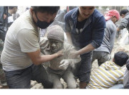 Banyak Korban di Runtuhan Bangunan Bersejarah Nepal