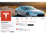 Situs dan Twitter Tesla Dibajak