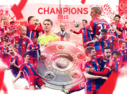 Bayern Munchen Sabet Gelar Juara Bundesliga 2014/15