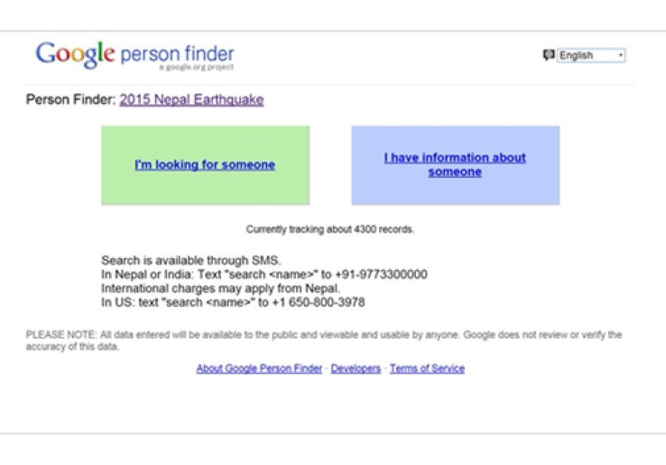 Google Person Finder Bantu Temukan Korban Bencana Alam