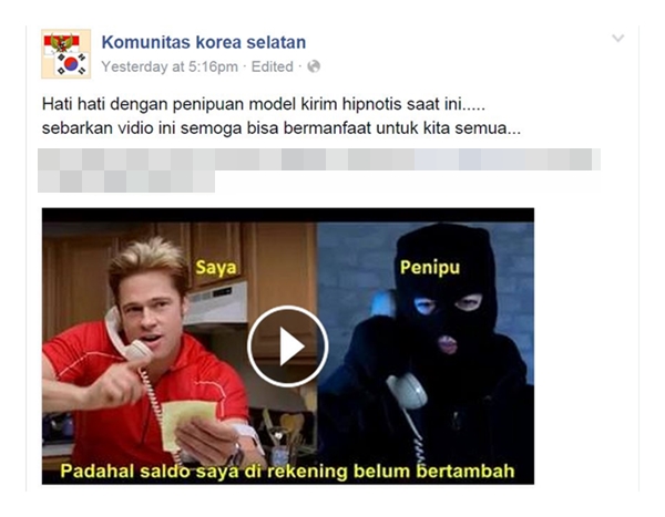 Video Konyol Korban Kerjai Pelaku Penipuan