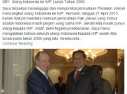 Tak Mau Disebut Pembohong, SBY Kritik Jokowi Soal Utang ke IMF