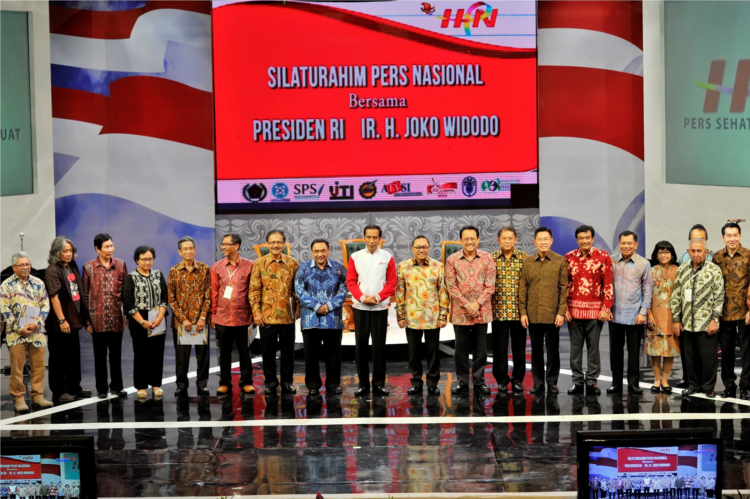 Silaturahim Pers Nasional Bersama Presiden Jokowi