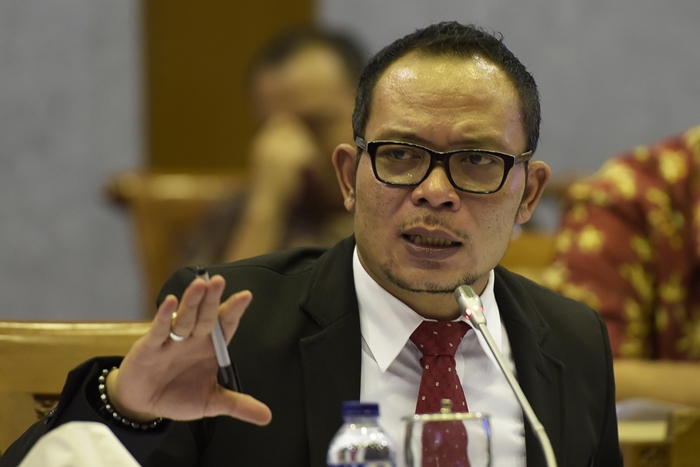 Menteri Hanif Dhakiri Ikut Demo Buruh di Depan Istana Negara
