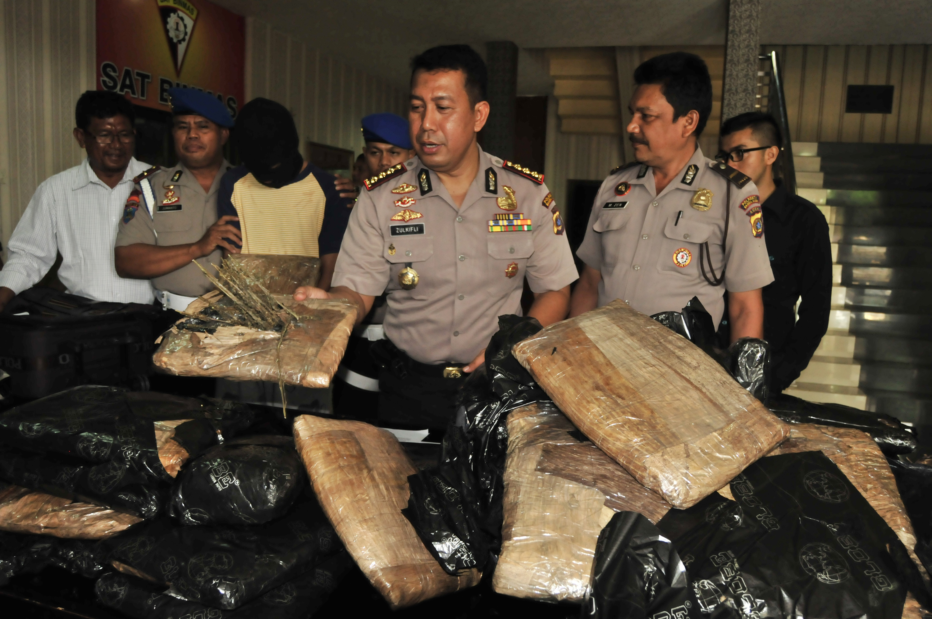 Polda DI Yogyakarta Amankan Sipir Kurir Ganja