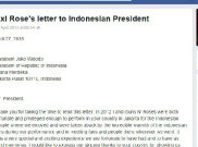 Surat Terbuka Axl Rose untuk Presiden Jokowi