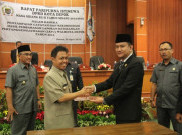 DPRD Depok Terima LKPJ Wali Kota Tahun 2014