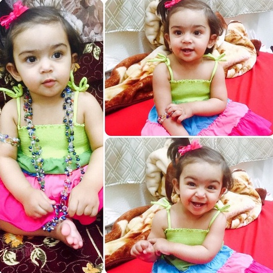Aairah, Keponakan Shaheer Seikh Mirip Putri Ayu Ting-Ting?