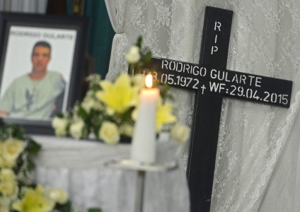 Persemayaman Rodrigo Gularte, Terpidana Mati Kasus Narkoba