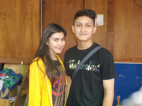 Foto Lucu Nan Mesra Syahnaz Sadiqah dan Juan Christian