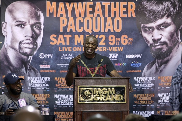 Selebritas Ramaikan Duel Pacman vs Mayweather