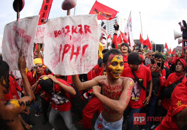 Besok 48.000 Buruh Siap Kepung Istana