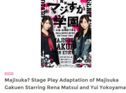 Rena Matsui dan Yui Yokoyama AKB48 Segera Tampil dalam Drama Majisuka Gakuen