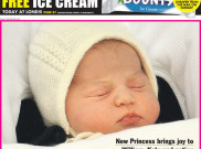 Baru Lahir, Bayi Kate Middleton Jadi Selebritis