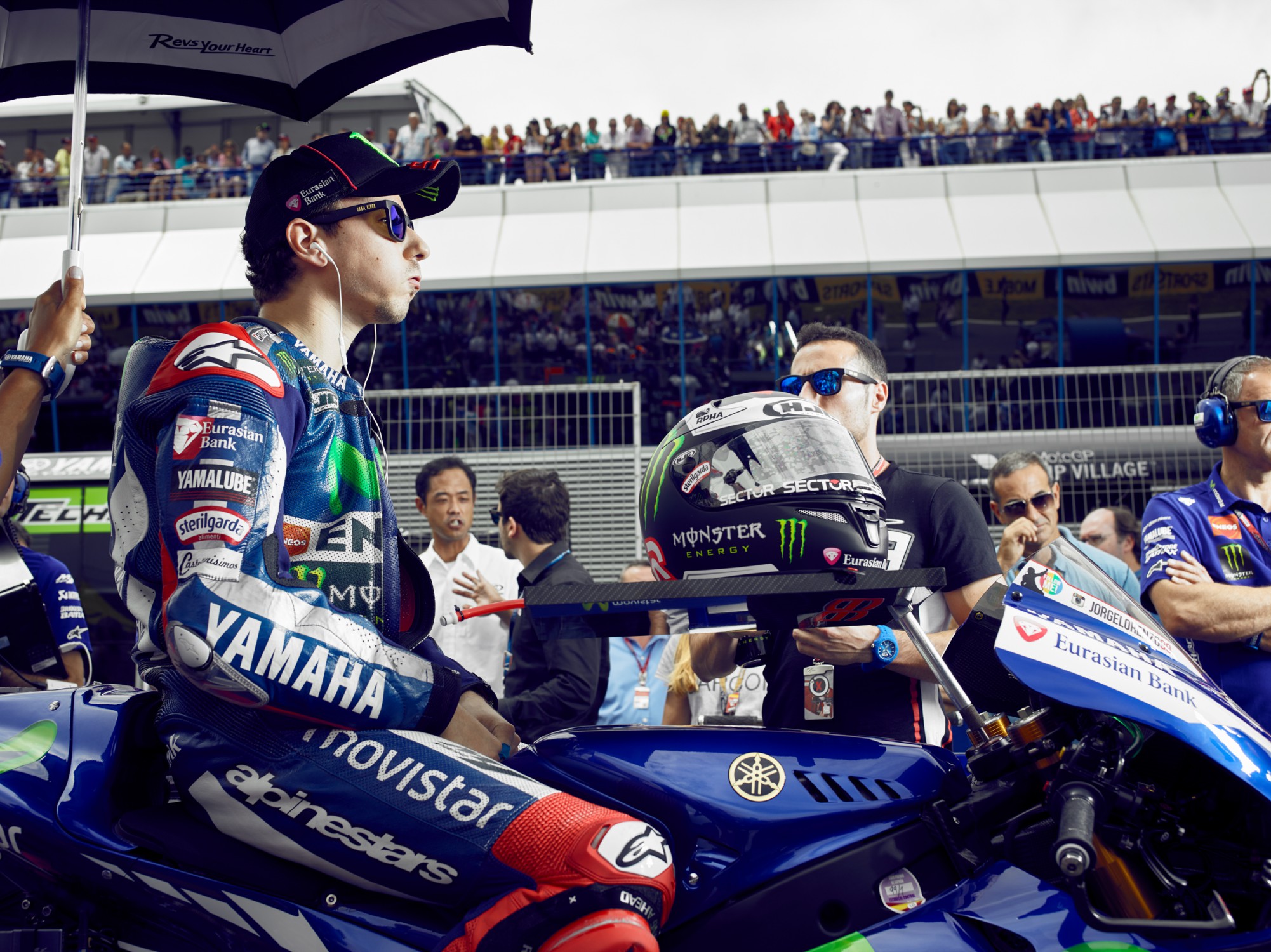 Jorge Lorenzo Antusias Sambut GP Le Mans