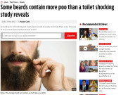 Bakteri di Jenggot Lebih Banyak dari Bakteri di Toilet?