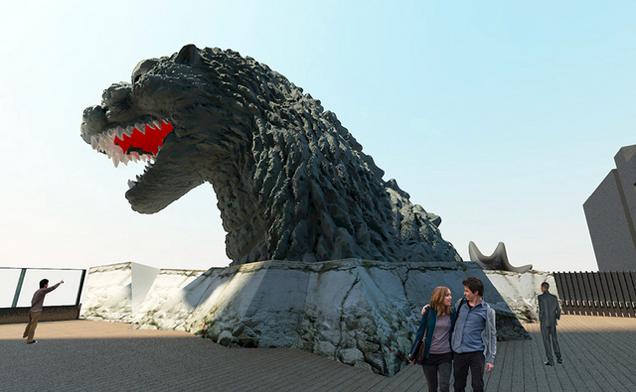 Uniknya Hotel Godzilla di Jepang