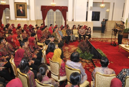 Suasana Pelepasan Tim Nusantara Sehat