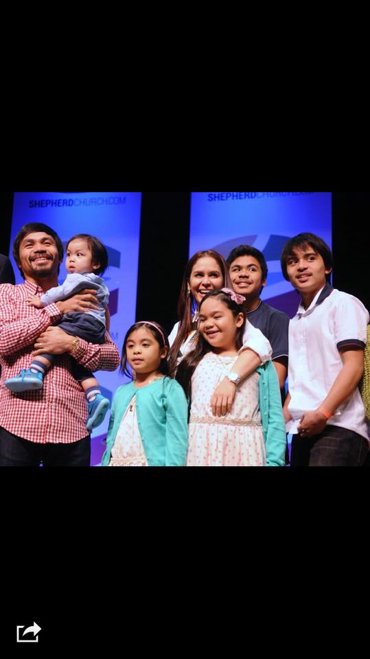 Potret Kebahagiaan Keluarga Manny Pacquiao