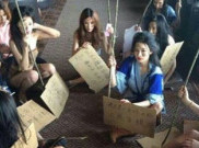 Model Hot di Tiongkok Jadi Pengemis