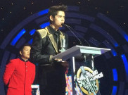 Aliando Senggol Prilly di SCTV Music Awards 2015