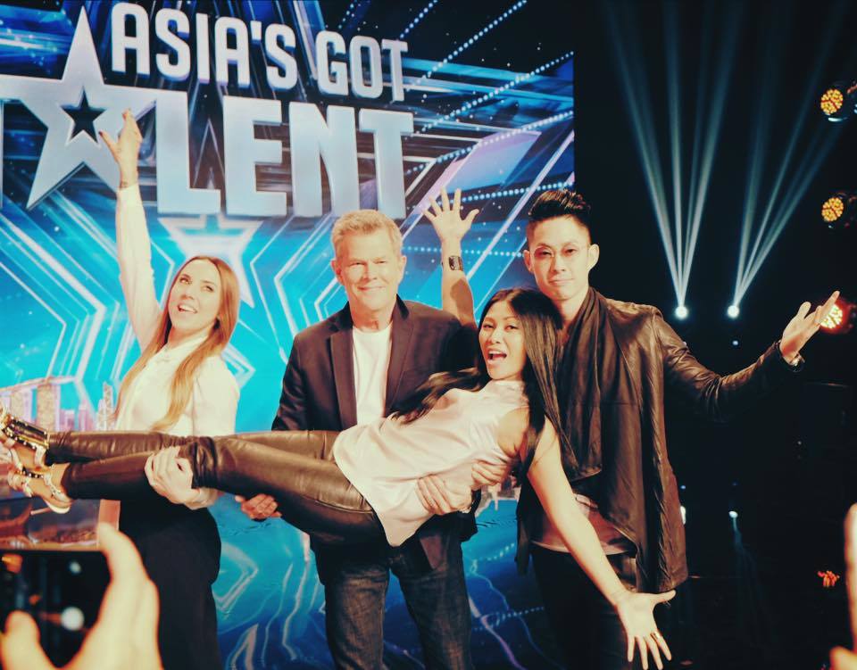 Keceriaan Anggun C Sasmi Bersama Juri Asia's Got Talent