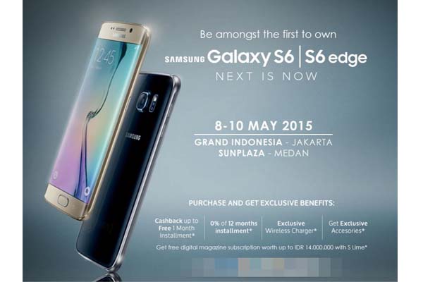 Penjualan Perdana Samsung Galaxy S6 dan S6 Edge