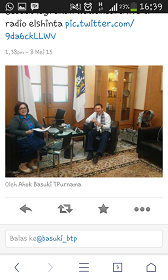 Sebelum Diwawancara Eksklusif, Ahok Ditegur