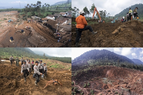 Kondisi Terkini Pasca Longsor Pangalengan