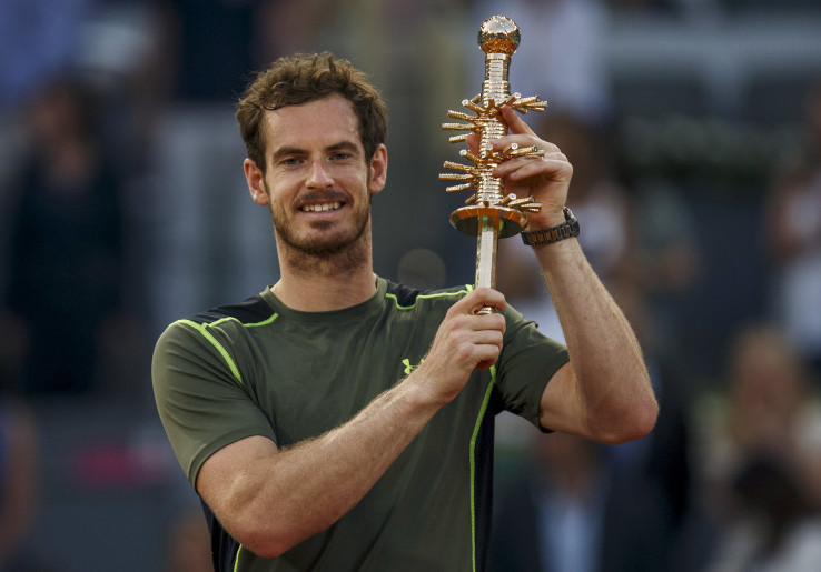 Andy Murray Cetak Sejarah di Madrid Open 2015