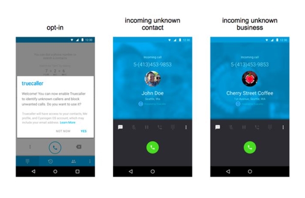 Truecaller Gantikan Fungsi Telepon di Cyanogen OS