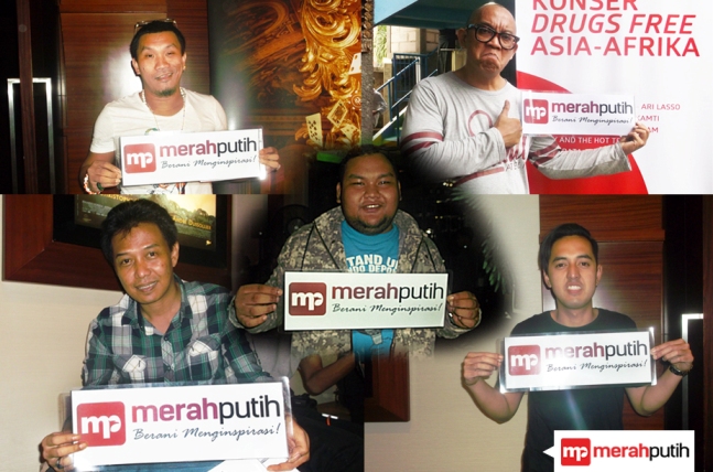 Para Pelawak Sambut Hangat Hadirnya Merahputih.com