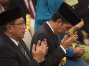 Jokowi Memperingati Isra Miraj di Istana