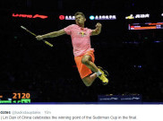 Tiongkok Juara Enam Kali Beruntun