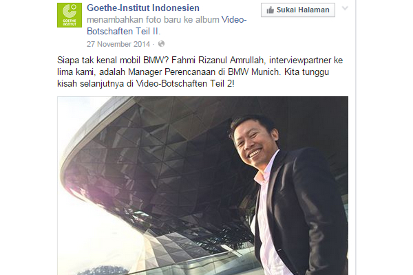 Menyusul, Ucapan Selamat Kepada Merahputih.com dari Jerman