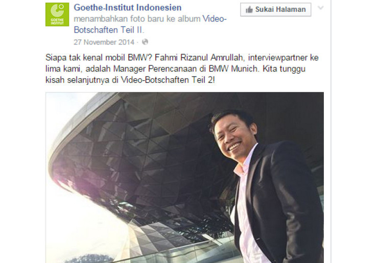 Menyusul, Ucapan Selamat Kepada Merahputih.com dari Jerman