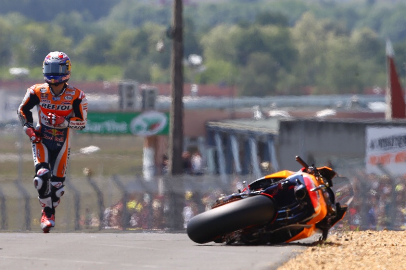 Dani Pedrosa Tersungkur di GP Le Mans
