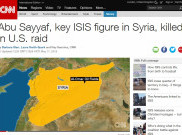 Militer AS Bunuh Tokoh Penting ISIS Abu Sayyaf