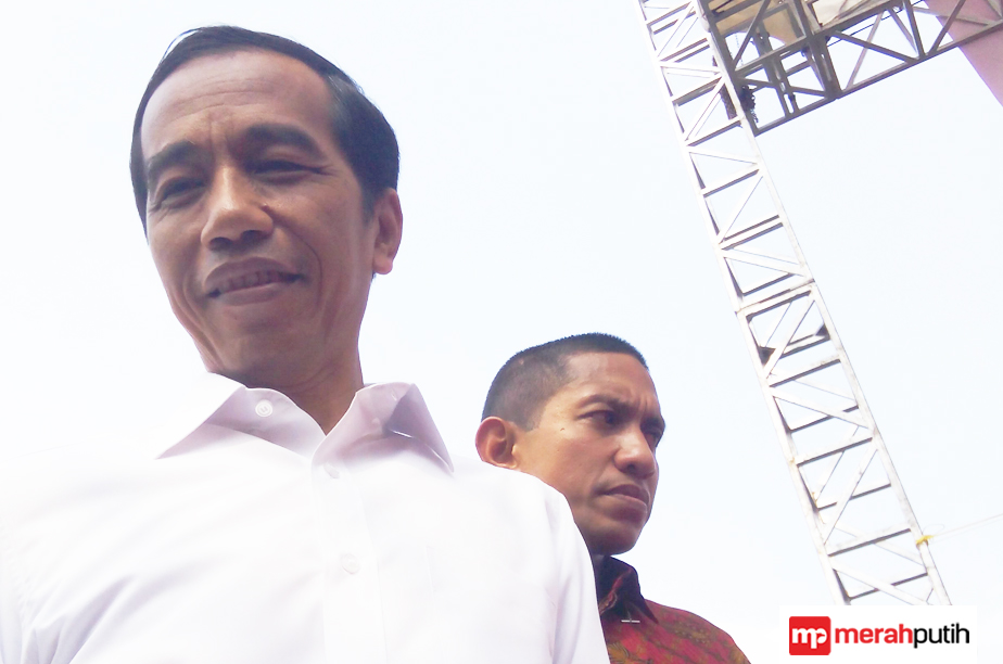 Tarian Nusantara Sambut Kedatangan Jokowi di Jambore Relawan