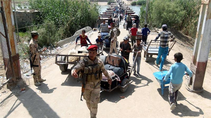 Ribuan Keluarga di Ramadi Kehilangan Tempat Tinggal