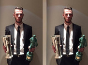 Louis van Gaal Kecewa David de Gea Raih Pemain Terbaik