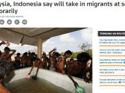 Malaysia Akhirnya Bersedia Tampung Ribuan Pengungsi Rohingya