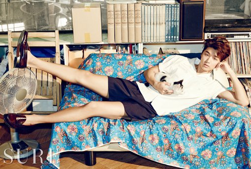 Kang Min Hyuk 'CNBLUE' Tampil Maskulin