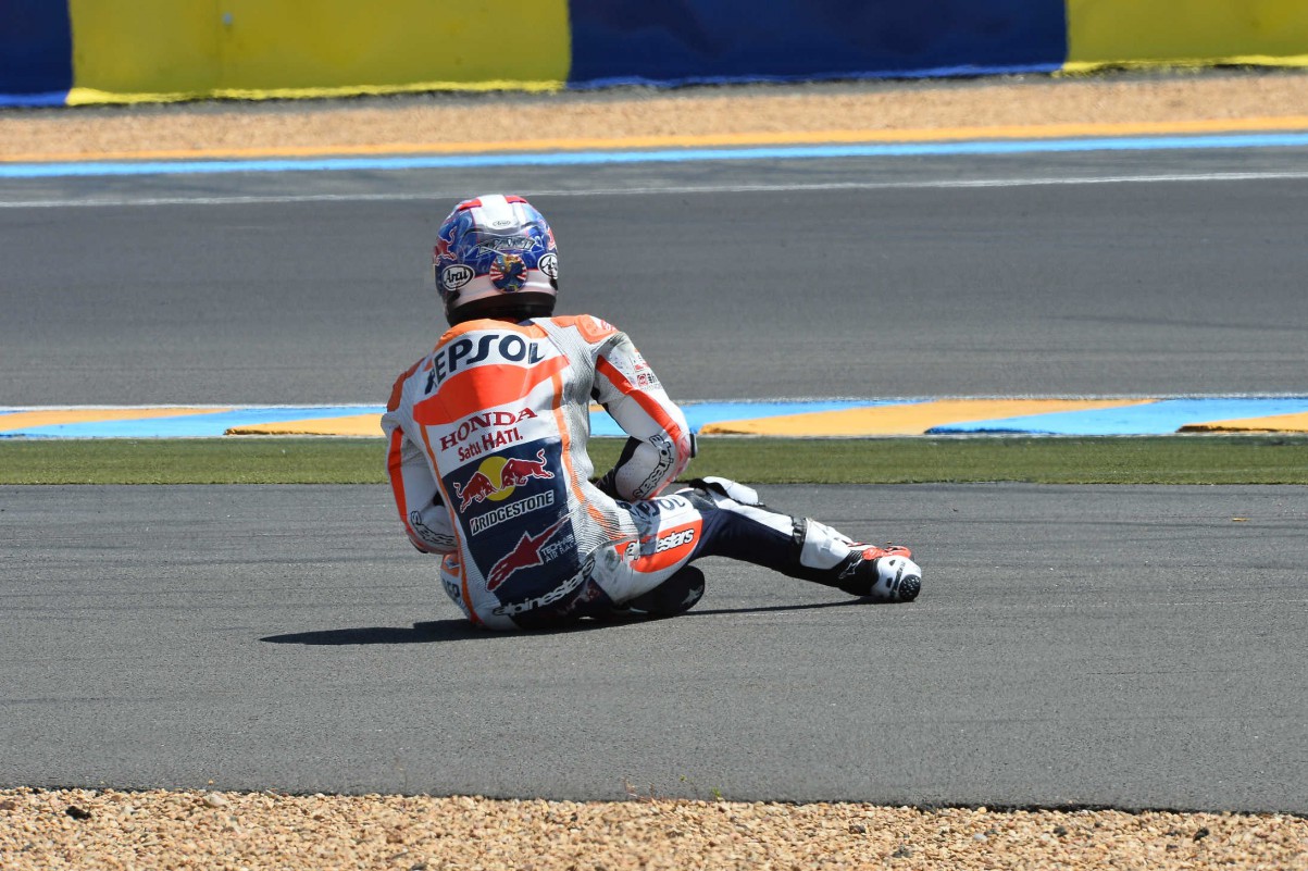 Dani Pedrosa Kecewa Usai Terjatuh di GP Le Mans